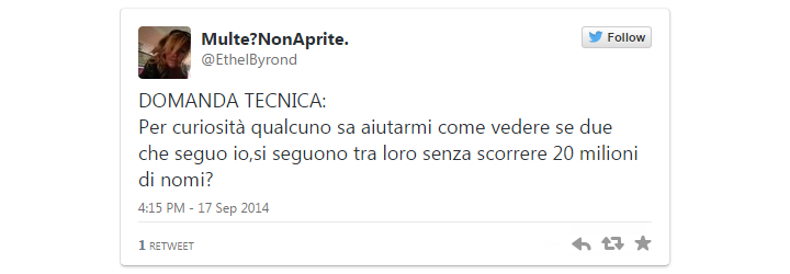 Il tweet di EthelByrond