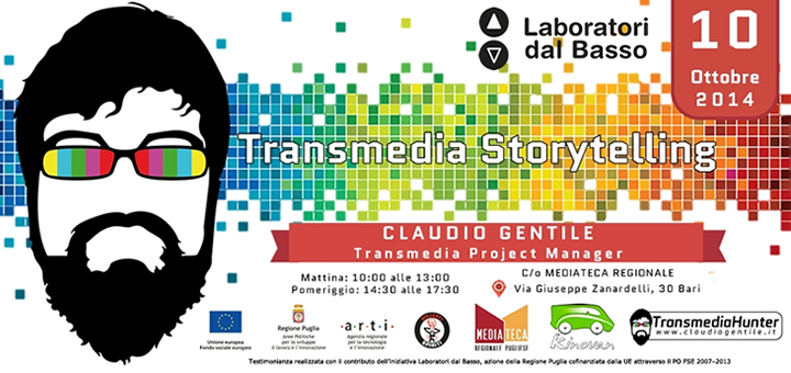 Transmedia Storytelling 5 domande per Claudio Gentile