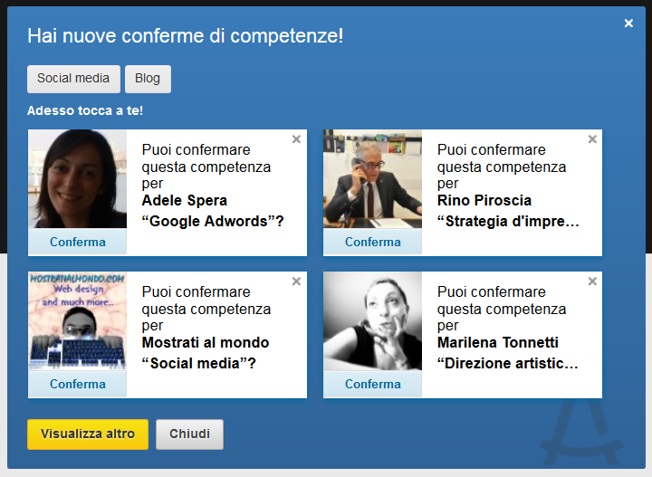 Le competenze su LinkedIn: affidabili come Pinocchio