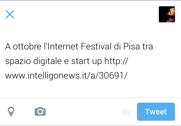 la modificazione di una notizia precedente