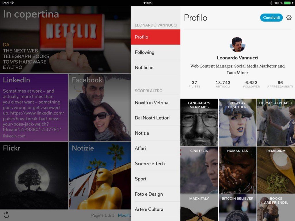 Leonardo Vannucci su Flipboard