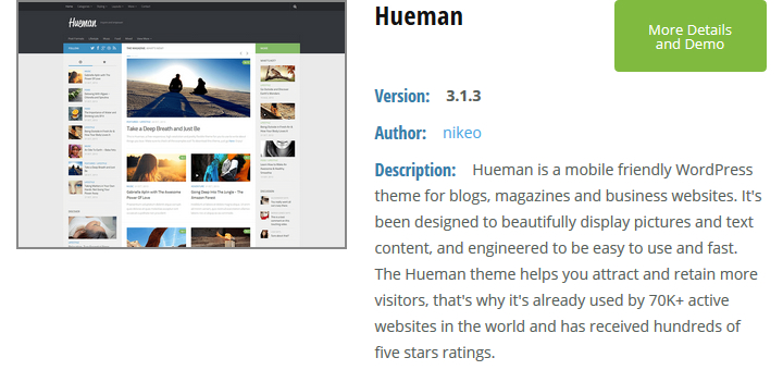 WordPress Theme Detector - Theme for Bennaker.com