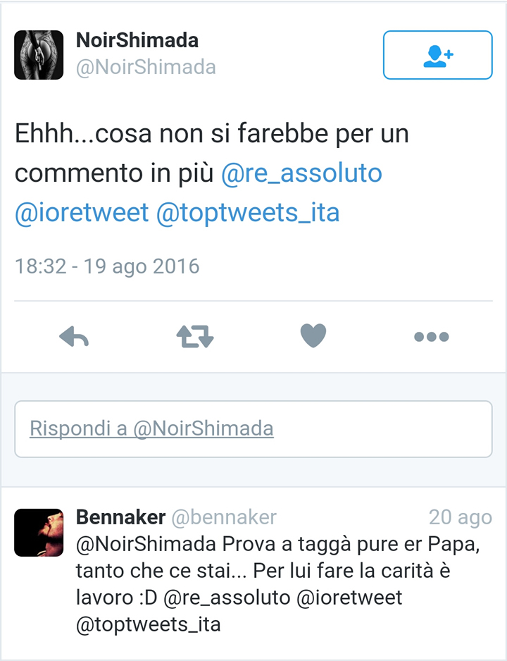 Twitter - Contrattacco