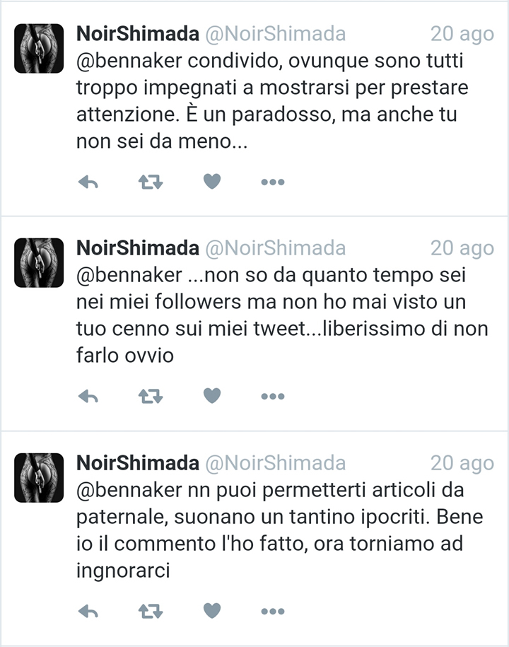 Twitter - NoirShimada (alias Minchione)