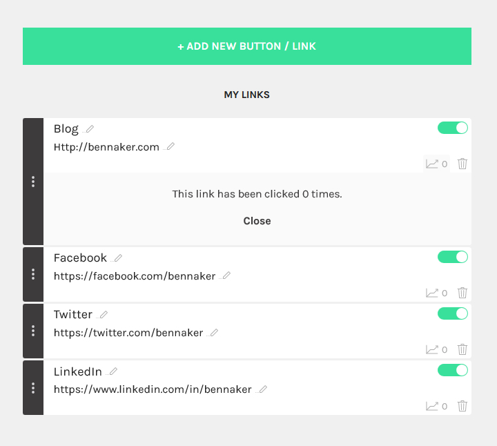 Linktree - Analytics