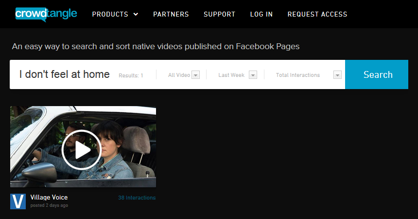 Crowdtangle - Risultati di ricerca