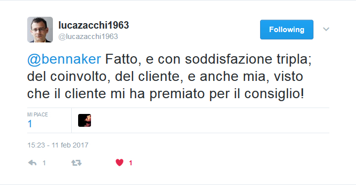 Twitter - Luca Zacchi