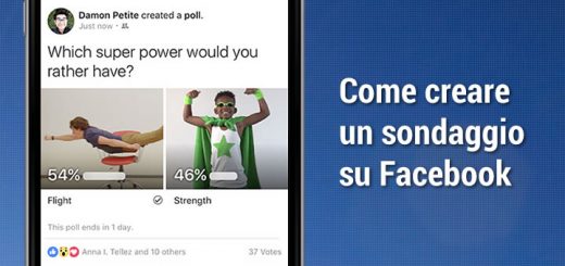 Come creare un sondaggio su Facebook