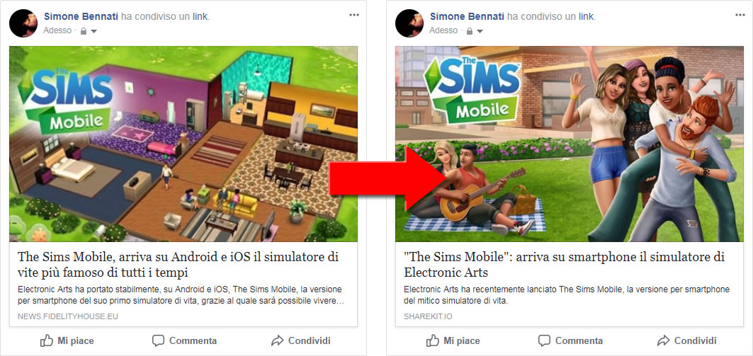 ShareKit - Prima e dopo