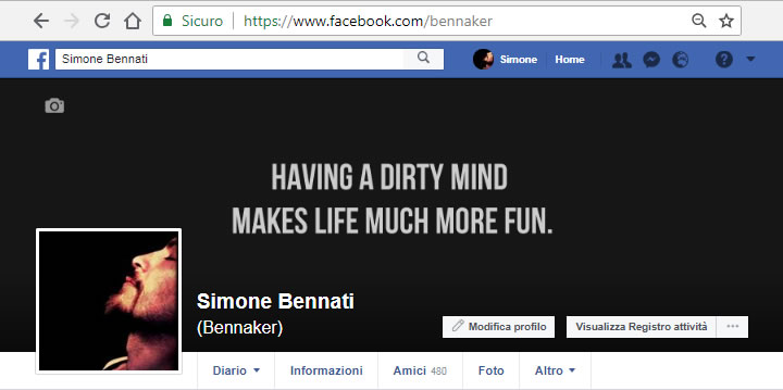 Benaker - Profilo Facebook